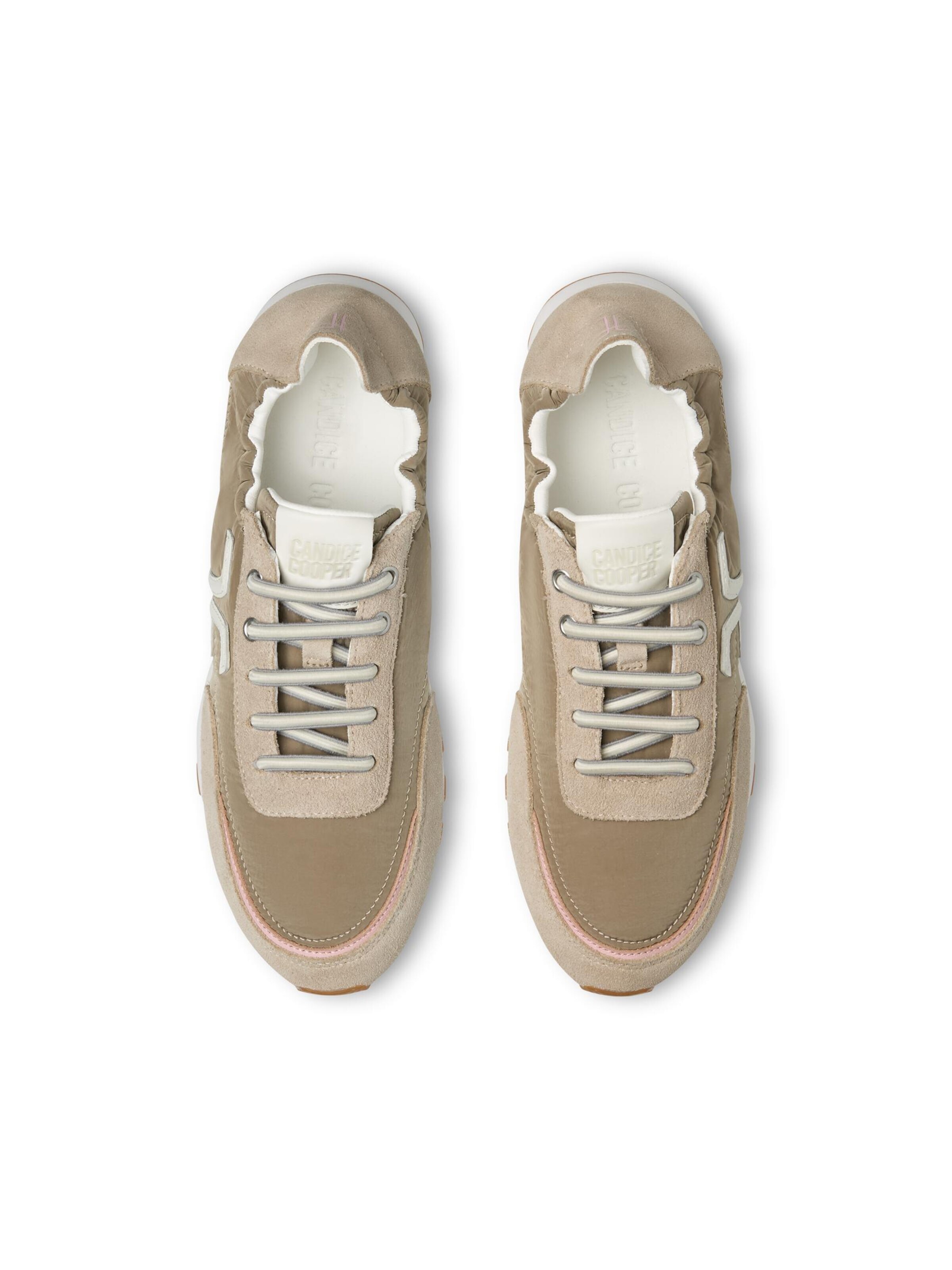 Candice Cooper Veterschoen 'PLUME FLOW.' in Beige