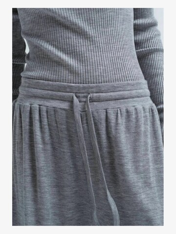 Wide leg Pantaloni 'Barbera Merino' di Seamless Basic in grigio