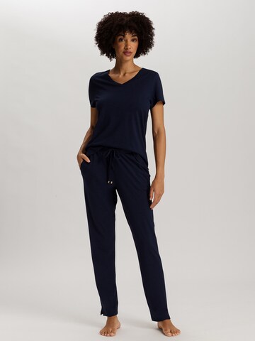 Hanro Shirt 'Sleep & Lounge' in Blue