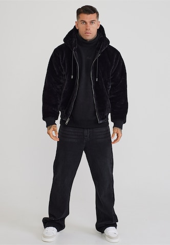 SikSilk Between-season jacket in Black