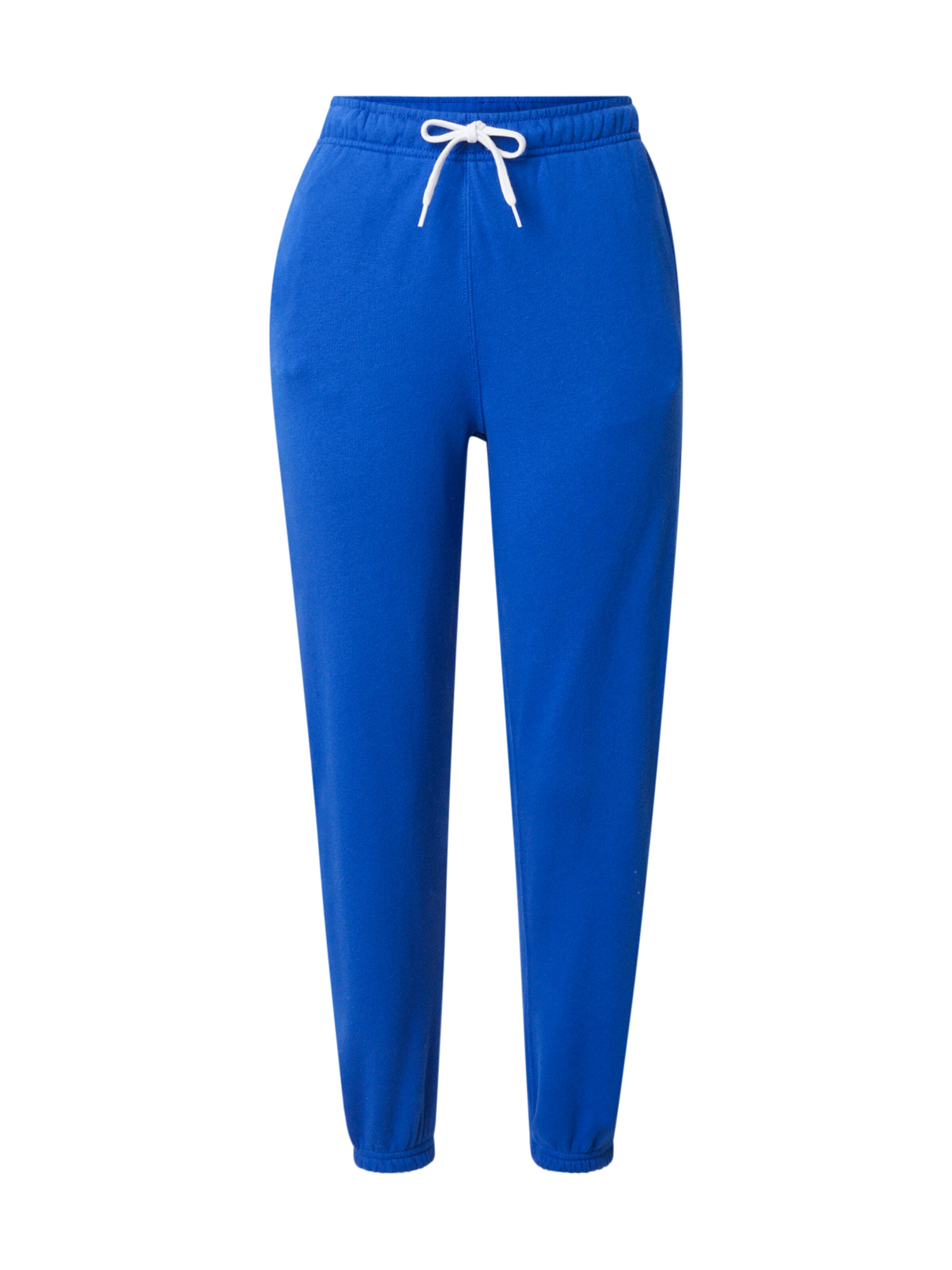 Polo Ralph Lauren Zwężany krój Spodnie w kolorze niebieski: przód