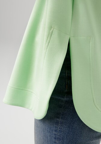 Aniston CASUAL Sweatshirt in Grün