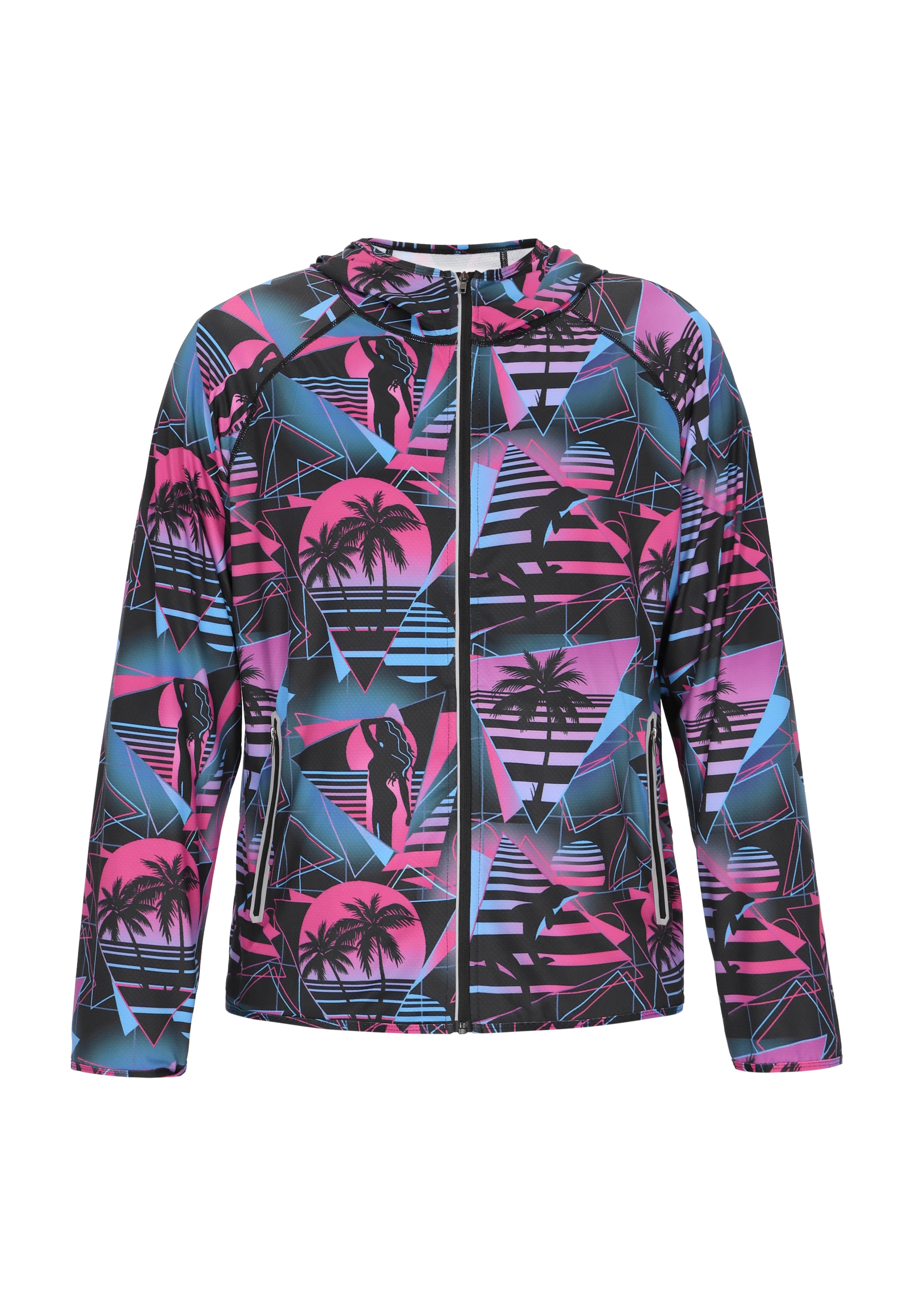 melns Reiswood Starpsezonu jaka: no priekšpuses