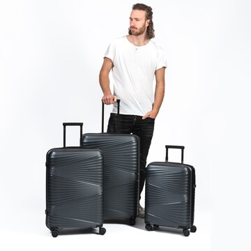 Ensemble de bagages Pactastic en bleu