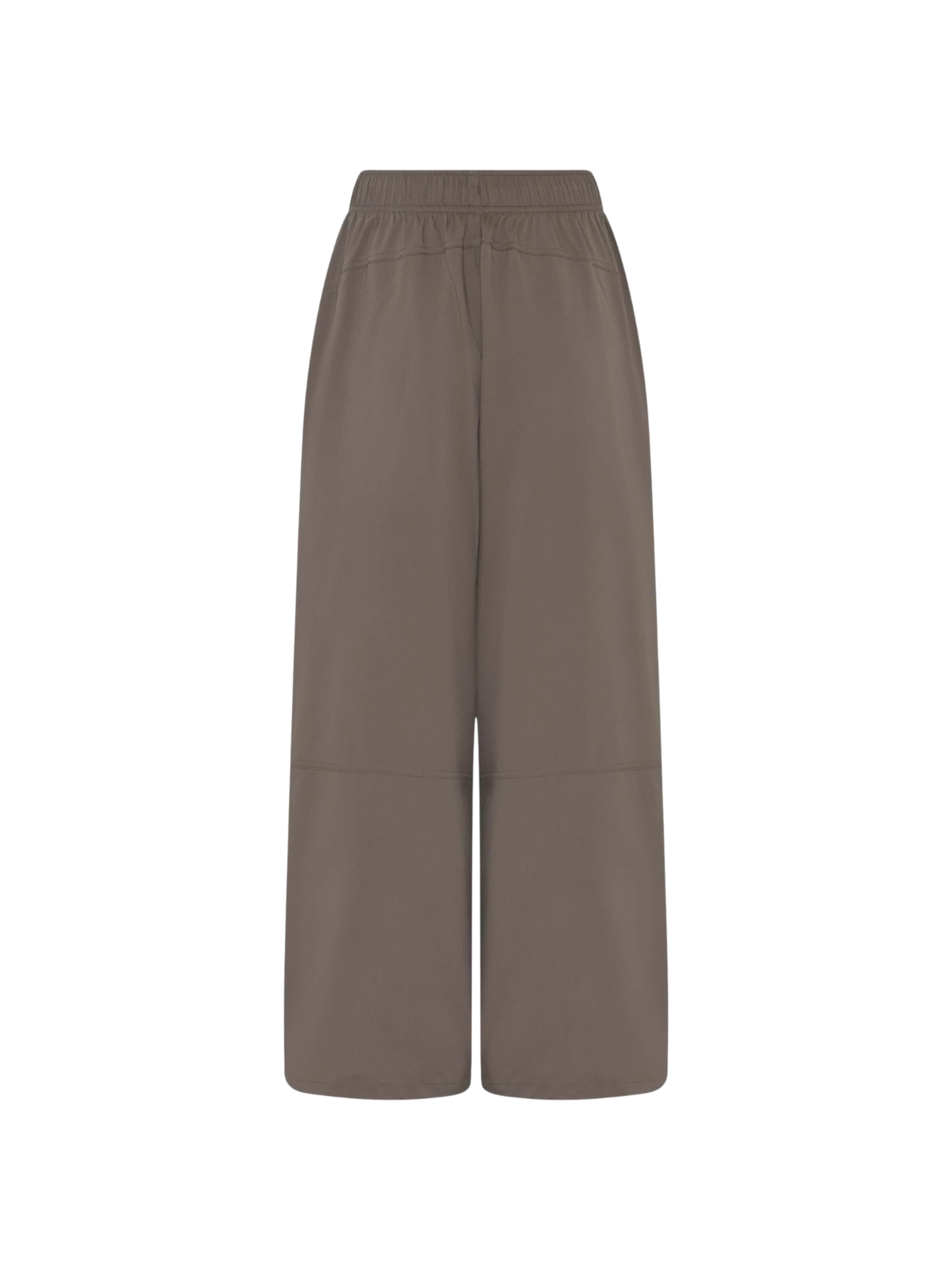 Girlfriend Collective Normální Kalhoty ' Amy ' – hnědá