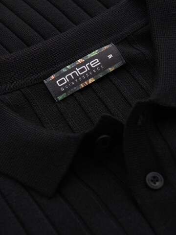 T-Shirt Ombre en noir