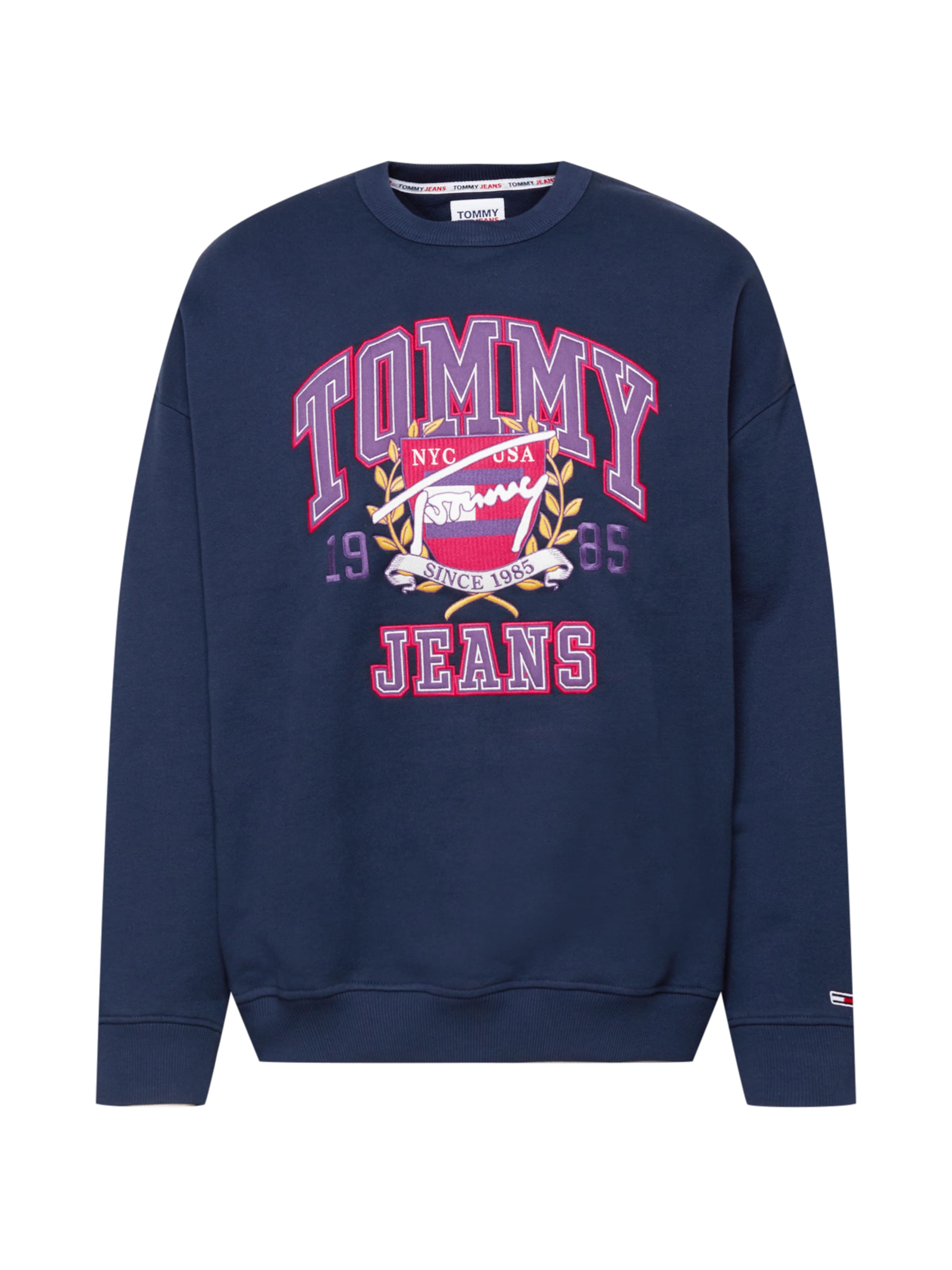 Tommy Jeans Sweatshirt 'College' in Blue: front