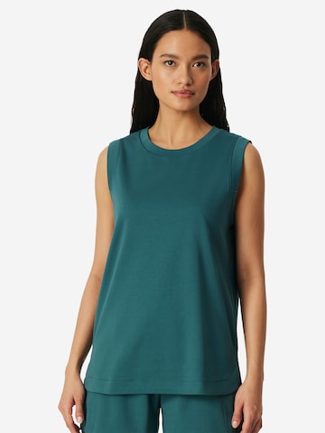 Chemise de nuit 'Mix Relax' SCHIESSER en vert : devant