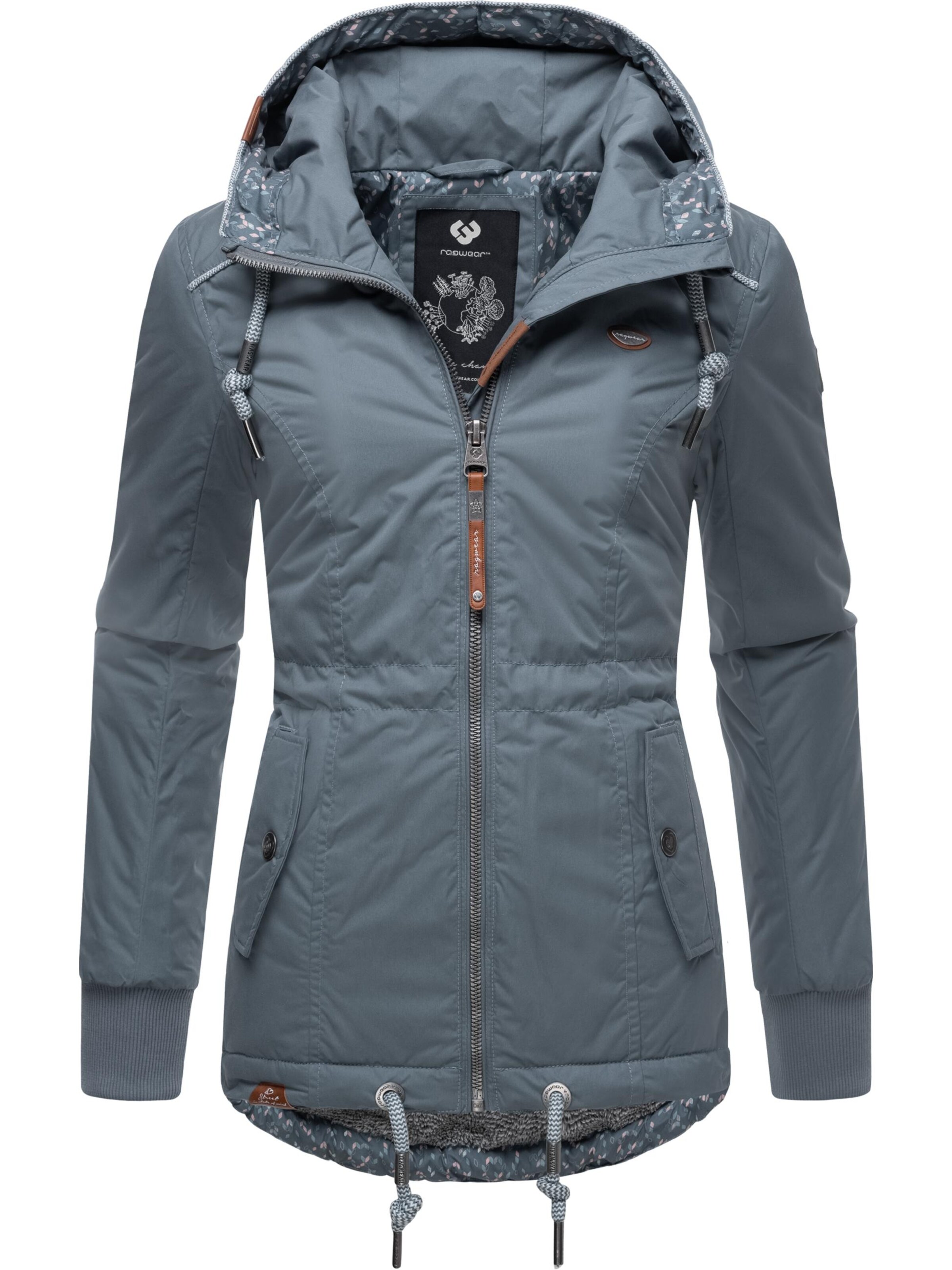 Ragwear Performance Jacket 'Danka' in Blue: front