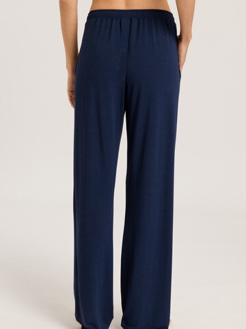 Hanro Pajama Pants ' Natural Elegance ' in Blue