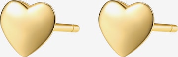 Hey Happiness Ohrringe 'Love Heart' in Gold: Vorderseite