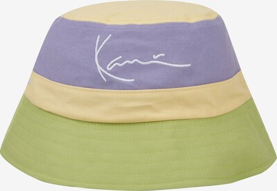 Pălărie Karl Kani pe galben deschis / verde deschis / lila, Vizualizare produs