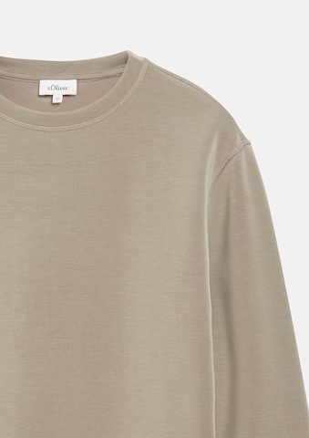 s.Oliver Sweatshirt in Beige