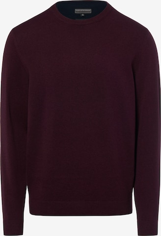 Pull-over Finshley & Harding en violet : devant