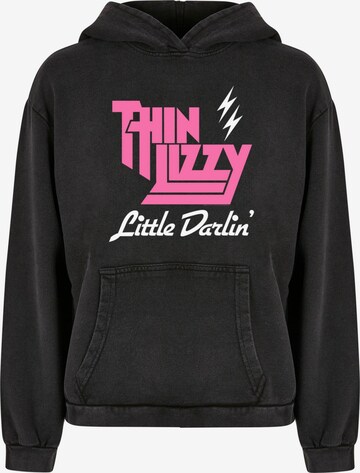 Sweat-shirt 'Thin Lizzy - Little Darlin' Merchcode en noir : devant