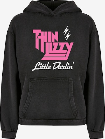 Merchcode Sweatshirt 'Thin Lizzy - Little Darlin' in Schwarz: predná strana