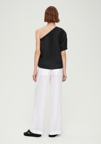 s.Oliver Bluse in Schwarz