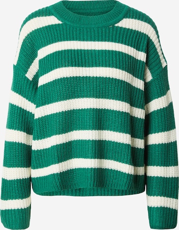 Pullover 'JUSTY' di JDY in verde: frontale