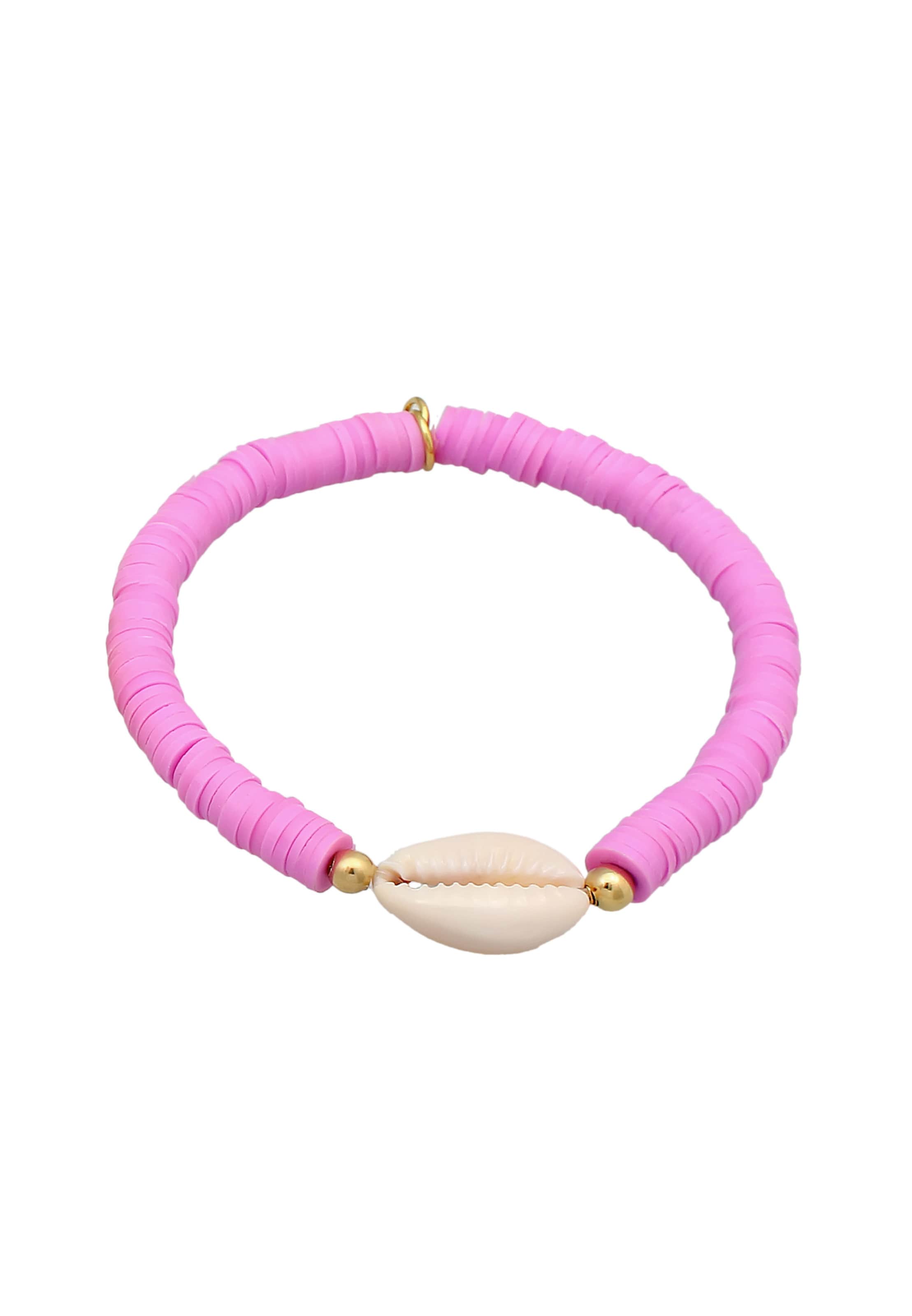 Bracelet ELLI en violet : devant