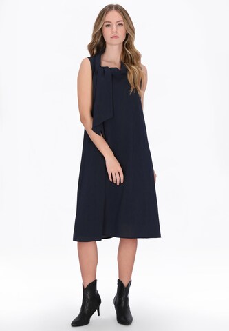 DreiMaster Vintage Jurk in Blauw