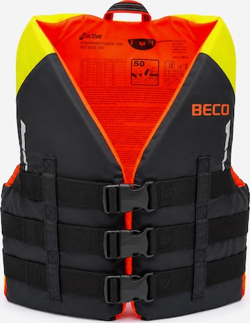 BECO the world of aquasports Schwimmweste 'BEactive' in Schwarz: Vorderseite