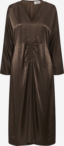 KAREN BY SIMONSEN Kjole 'Blanca' i brun: forside