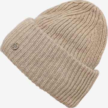 Zwillingsherz - Gorra 'Monika' en beige: frente