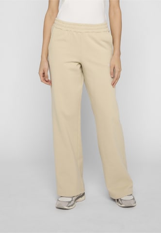 Wide leg Pantaloni 'Anni' di Pegador in beige: frontale