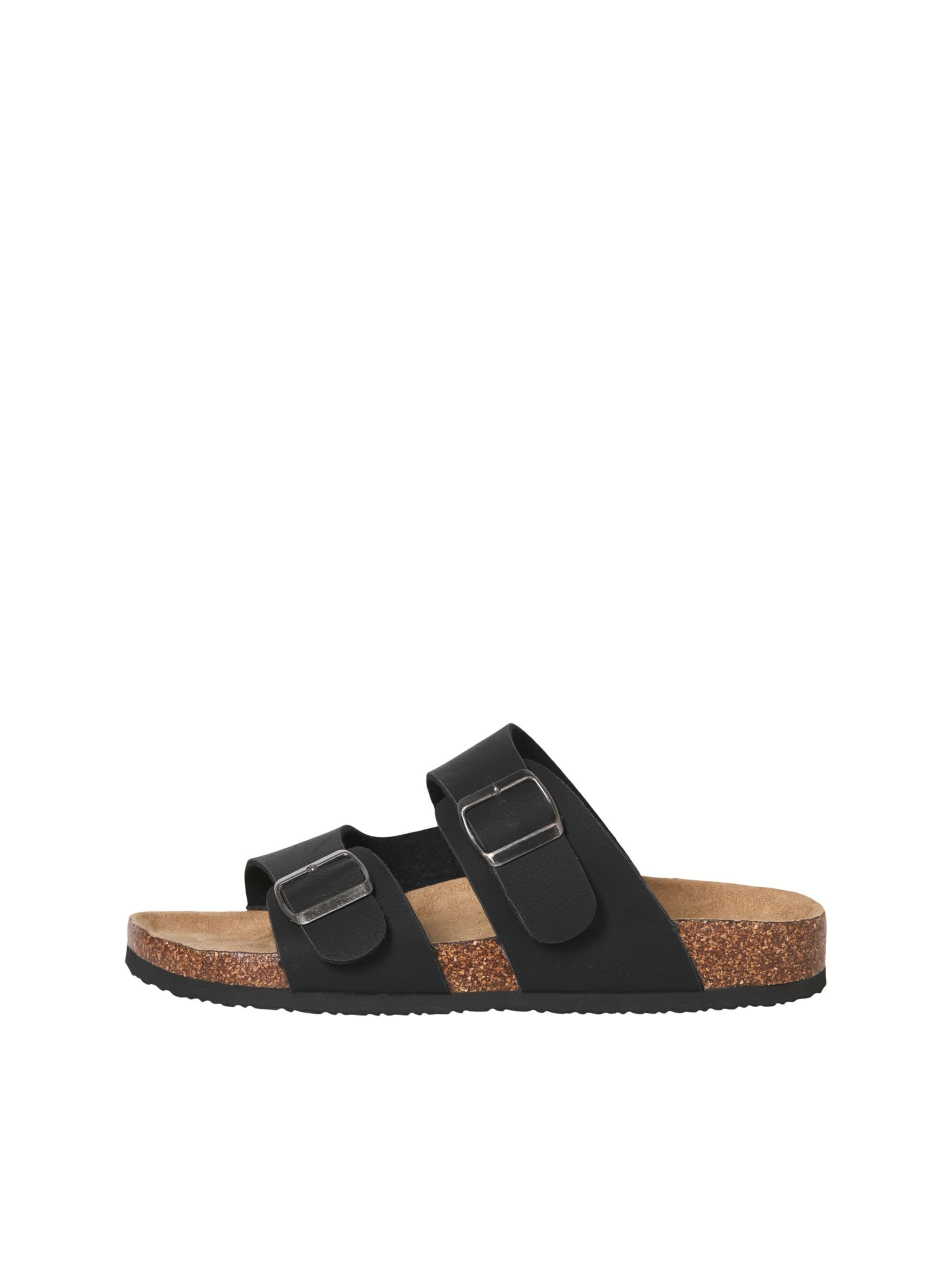 JACK & JONES Muiltjes in Zwart: voorkant