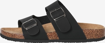 Mule JACK & JONES en noir : devant