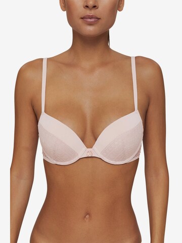 ESPRIT Push-up Bra in Pink: front