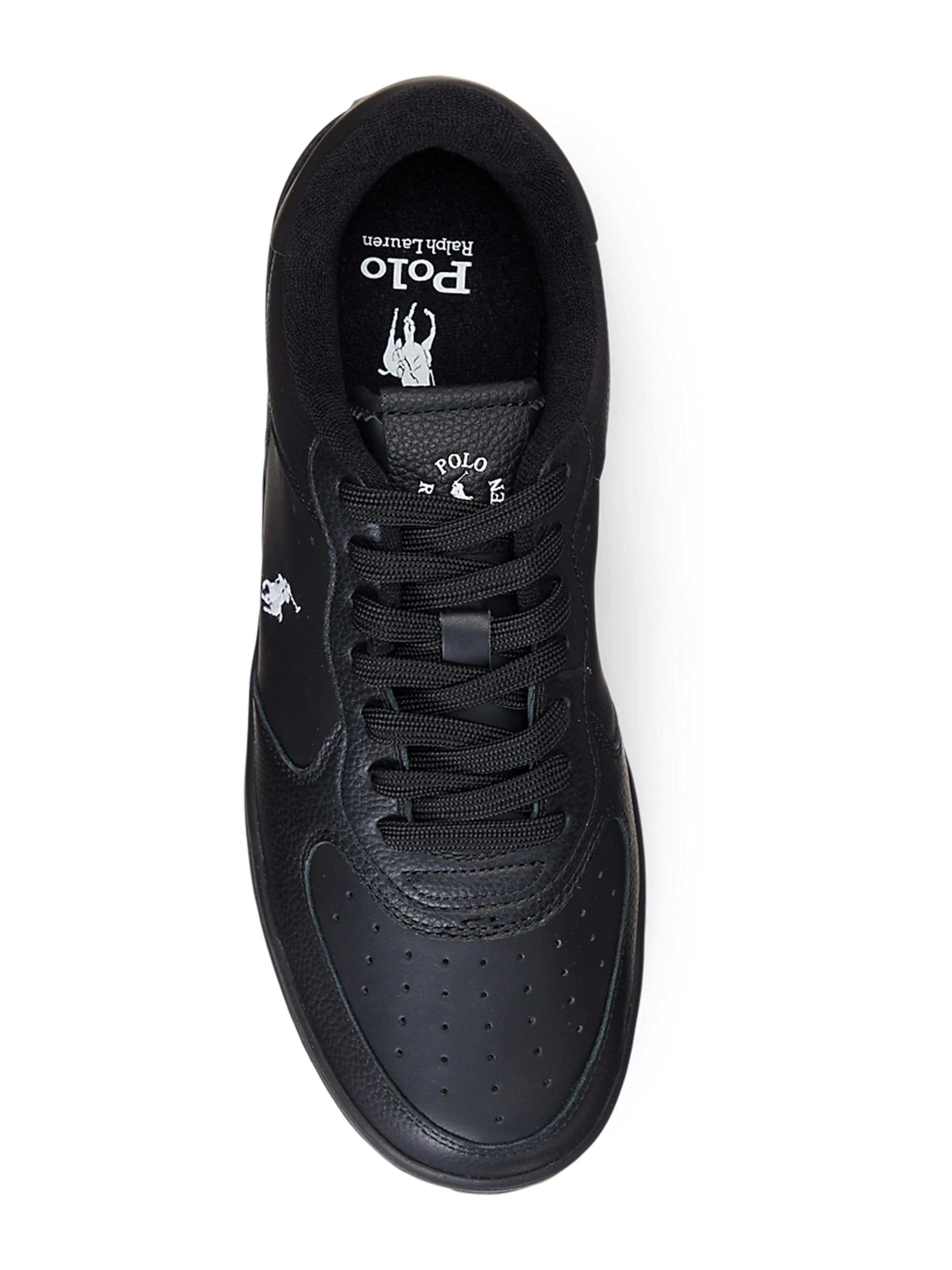 juoda Polo Ralph Lauren Sportbačiai be auliuko 'Masters Court'