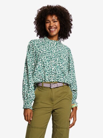 ESPRIT Blouse in Groen: voorkant