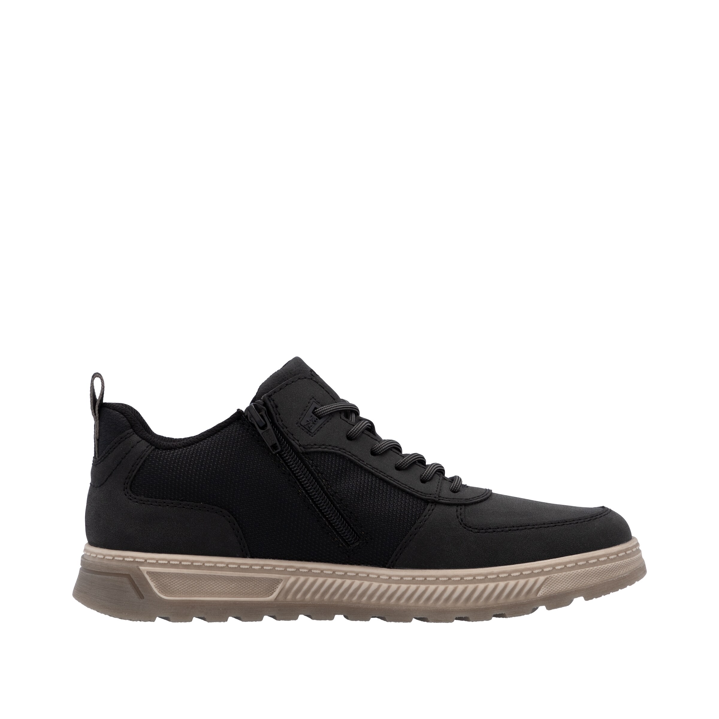 Rieker Athletic Lace-Up Shoes in Black
