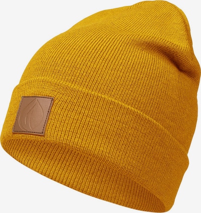 Occulto Bonnet 'Luca' en caramel / jaune d'or, Vue avec produit