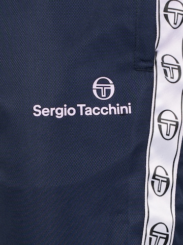 Sergio Tacchini Slim fit Workout Pants ' GRADIENTE PL PANTS ' in Blue