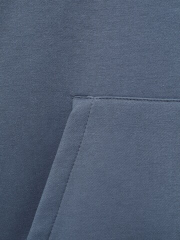 Bluză de molton de la Pull&Bear pe albastru