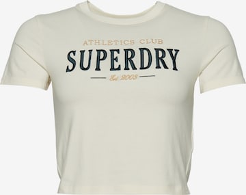 Superdry T-Shirt in Weiß: predná strana