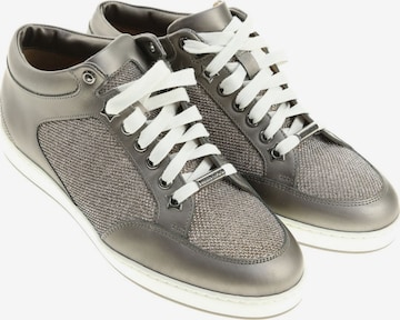 JIMMY CHOO Lowtop Sneakers 38 in Grau: predná strana