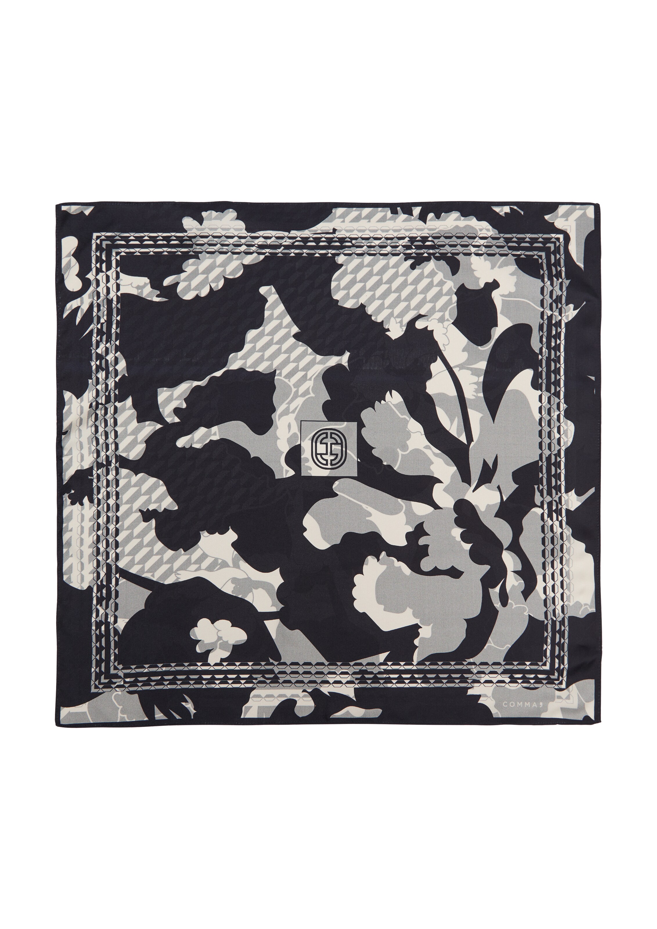 Foulard COMMA en bleu : devant