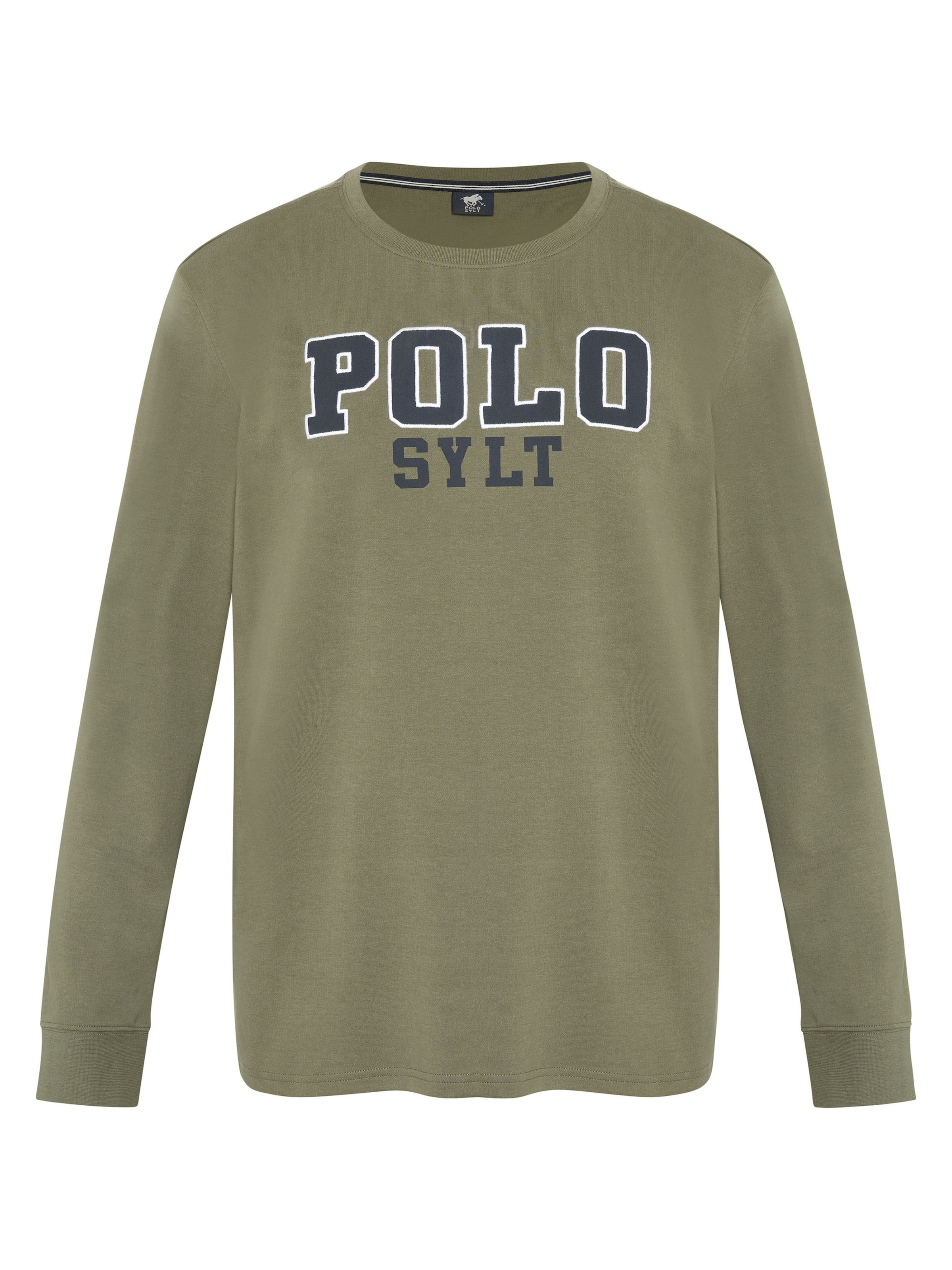 Polo Sylt Shirt in Green: front