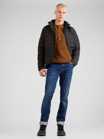 MUSTANG Pullover 'Emil' i brun