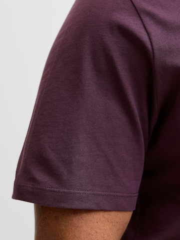 JACK & JONES Shirt in Purple