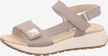 GABOR Sandals in Grey: front