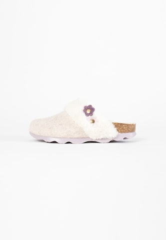 Bayton - Zapatillas de casa en beige: frente