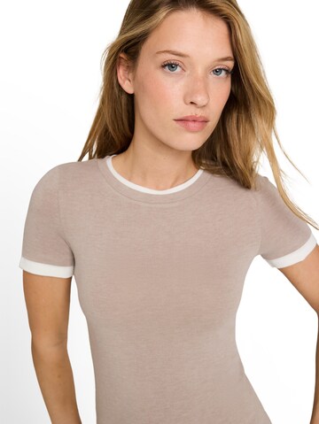 TOM TAILOR DENIM T-Shirt in Beige