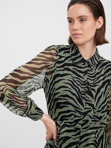 Robe-chemise 'KAYA' VERO MODA en vert
