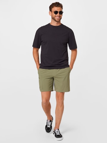 Abercrombie & Fitch - regular Pantalón cargo 'SATURDAY' en verde