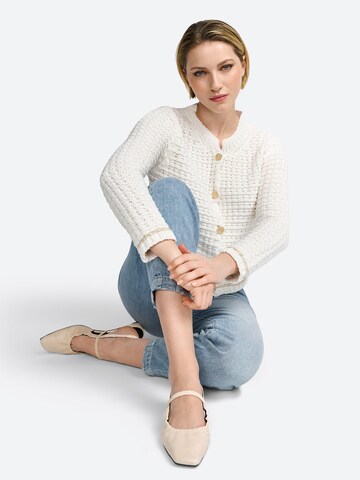 Cardigan Rich & Royal en blanc : devant
