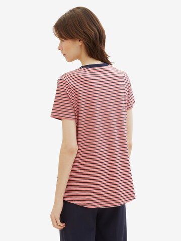 TOM TAILOR DENIM T-Shirt in Rot